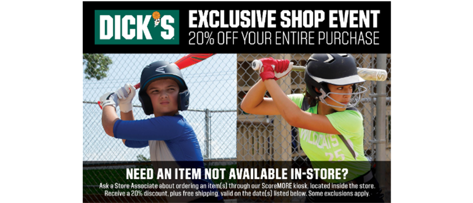 Dick's Sporting Goods Exclusive MLL Shop Event!