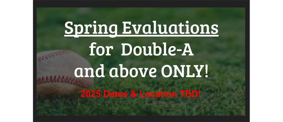 Little League Evals are Sunday 3/16/25!
